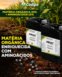 Leia mais sobre o artigo ABUST MATÉRIA ORGÂNICA 33% + 10% AMINOÁCIDOS